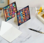 Preview: Diamond Painting 6-teiliges 2026 Neujahrs-Karten